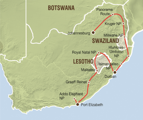 Impressie Zuid-Afrika (18 dagen)acsi-reizen-Vroegboekkorting