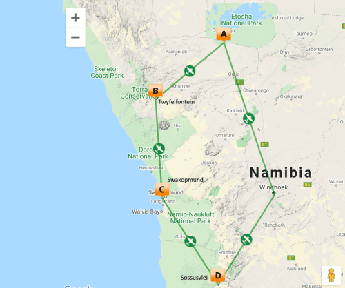 Namibië in vogelvlucht (12 dagen)acsi-reizen-Vroegboekkorting