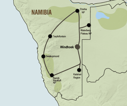 Klassiek Namibië (15 dagen)acsi-reizen-Vroegboekkorting