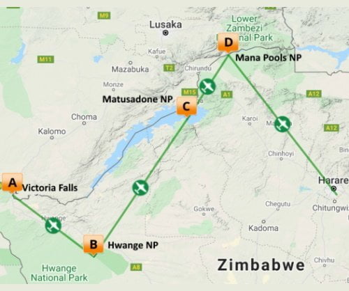 De hoogtepunten van Zimbabwe (13 dagen)acsi-reizen-Vroegboekkorting