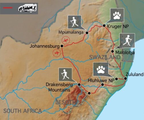 Wandelreis Zuid-Afrika (17 dagen)acsi-reizen-Vroegboekkorting