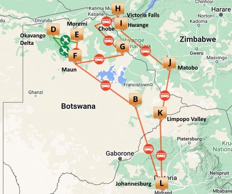 Op avontuur door Botswana (20 dagen)acsi-reizen-Vroegboekkorting