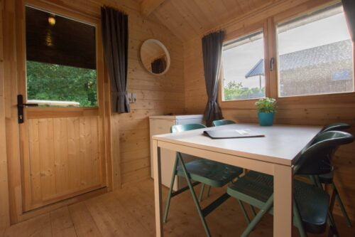 Trekkershut 4 persoons-de-vossenburcht-Vroegboekkorting