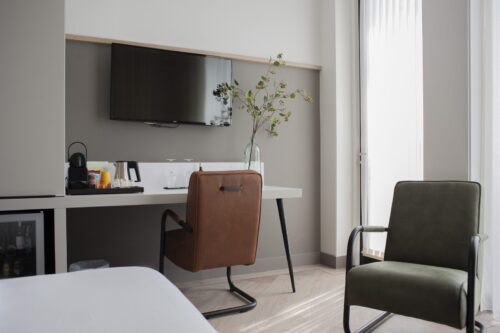 4-persoons Luxe Hotelkamerdeboshoek-Vroegboekkorting