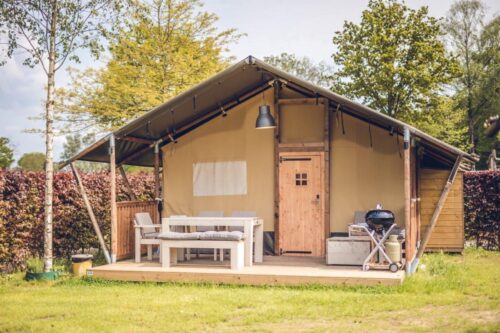 Safaritent 'Vos' | 5 pers. | Huisdier toegestaan-vakantiepark-ackersate-Vroegboekkorting