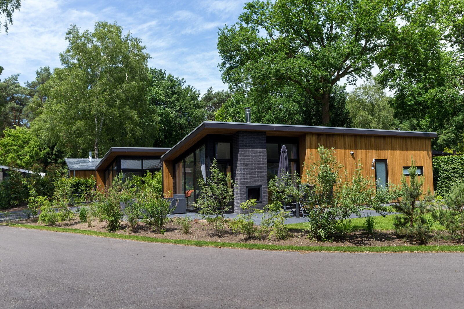 Bos Lodge 55 Eco 4 personen met Hottub-berkenrhode-Vroegboekkorting