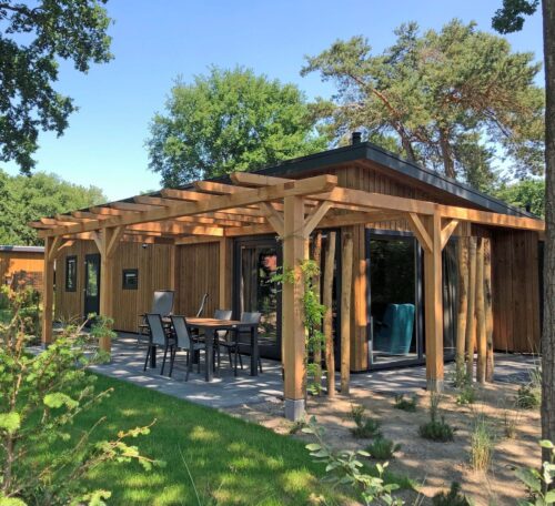 Heide Lodge Eco 4 personen met Jacuzzi-berkenrhode-Vroegboekkorting