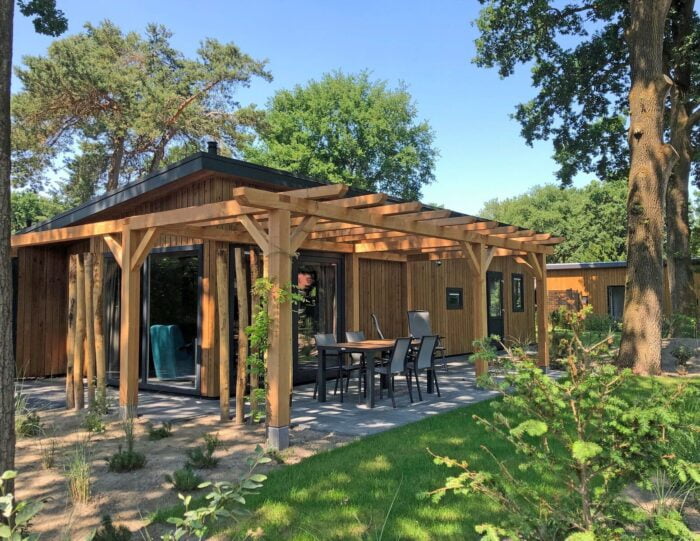 Heide Lodge Eco 6 personen met Sauna-berkenrhode-Vroegboekkorting